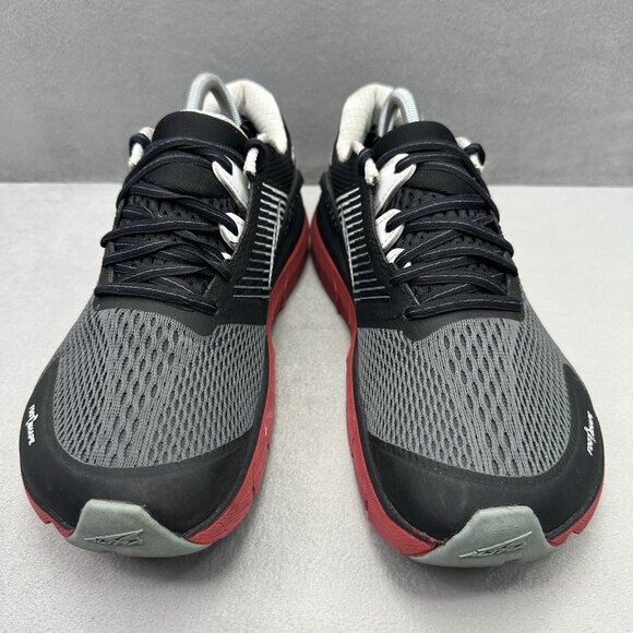 Mens Size 9.5 Altra Provision 4 Shoes Black / Red Running Athletic FootShape - Picture 2 of 8